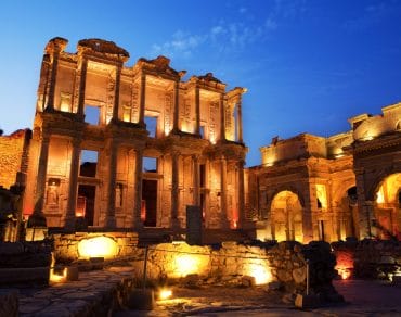 Puerto de Kusadasi a la Ciudad Antigua de Éfeso y Casa de la Virgen María 1 tour de 2 dias a efeso y pamukkale desde estambul